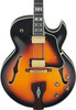 Ibanez George Benson Signature  6 String Electric Guitar w/Case - Vintage Yellow Sunburst (LGB30VYS)