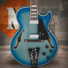 Ibanez George Benson Signature 6 String Hollow Body Electric Guitar - Jet Blue Burst (GB10EMJBB)