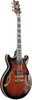 Ibanez AM Artstar 6 String Electric Guitar w/Case - Dark Brown Sunburst (AM153QADBS) | Musician Madness