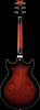 Ibanez AM Artstar 6 String Electric Guitar w/Case - Dark Brown Sunburst (AM153QADBS)
