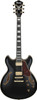 Ibanez AS Artcore 6 String Electric Guitar  - Black (AS93BCBK)