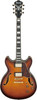 Ibanez AS Artcore Expressionist 6 String Electric Guitar - Violin Sunburst (AS93FMVLS)