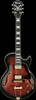Ibanez AG Artcore Expressionist 6 String Electric Guitar - Dark Brown Sunburst (AG95QADBS)