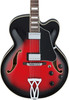 Ibanez AF Artcore 6 String Electric Guitar  - Transparent Red Sunburst (AF75TRS)