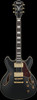 Ibanez AS Artcore 6 String Electric Guitar  - Black Flat (AS73GBKF)