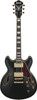 Ibanez AS Artcore 6 String Electric Guitar  - Black Flat (AS73GBKF)