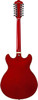 Ibanez AS Artcore 12 String Electric Guitar  - Transparent Cherry Red (AS7312TCD)
