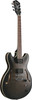Ibanez AS Artcore 6 String Electric Guitar  - Transparent Black Flat (AS53TKF)
