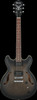 Ibanez AS Artcore 6 String Electric Guitar  - Transparent Black Flat (AS53TKF)