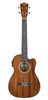 Lanikai All Solid Mahogany Baritone A/E Ukulele with Foam Case (MAS-CEB) | Musician Madness