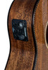 Lanikai All Solid Mahogany Baritone A/E Ukulele with Foam Case (MAS-CEB) | Musician Madness