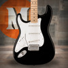 Squier Squier Sonic Stratocaster Left-Handed - Maple Fingerboard - White Pickguard - Black | Musician Madness