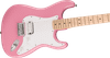 Squier Squier Sonic Stratocaster HT H - Maple Fingerboard - White Pickguard - Flash Pink | Musician Madness