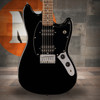 Squier Squier Sonic Mustang HH - Laurel Fingerboard - Black Pickguard - Black | Musician Madness