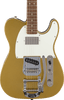 Squier Classic Vibe Custom Telecaster SH with Bigsby - Parchment Pickguard - Aztec Gold | Musician Madness
