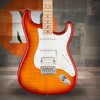Squier Affinity Series Stratocaster FMT HSS - Maple Fingerboard - White Pickguard - Sienna Sunburst | Musician Madness