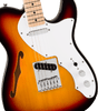 Squier Affinity Series Telecaster Thinline - Maple Fingerboard - White Pickguard - 3-Color Sunburst | Musician Madness