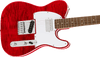 Squier Affinity Series Telecaster FMT SH - Laurel Fingerboard - White Pickguard - Crimson Red Transparent | Musician Madness