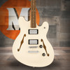 Squier Affinity Series Starcaster Deluxe - Laurel Fingerboard - Olympic White | Musician Madness