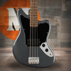 Squier Affinity Series Jaguar Bass H - Laurel Fingerboard - Black Pickguard - Charcoal Frost Metallic | Musician Madness