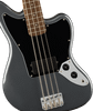 Squier Affinity Series Jaguar Bass H - Laurel Fingerboard - Black Pickguard - Charcoal Frost Metallic | Musician Madness