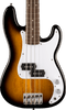 Squier Mini Precision Bass - Laurel Fingerboard - White Pickguard - 2-Color Sunburst | Musician Madness
