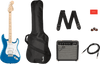 Squier Affinity Series Stratocaster HSS Pack - Maple Fingerboard - Lake Placid Blue - Gig Bag - 15G - 120V | Musician Madness