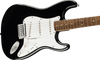 Squier Affinity Series Stratocaster Mustang Micro Pack - Laurel Fingerboard - Black - Gig Bag - HD9 - US - CA - EU - AU - JP | Musician Madness