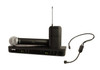 Shure BLX1288/PGA31-H11 Wireless Combo System with PG58 Handheld PGA31 Headset H11 Band | Musician Madness
