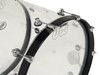 DW Design Series 4-Piece Acrylic Shell Pack - Clear w/Chrome Hardware (DDAC2214CL) | Musician Madness