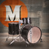 Mapex Black Panther Design Lab Versatus Transparent Black 3 Piece Shell Pack | Musician Madness
