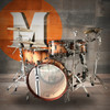 Mapex Black Panther Design Lab Versatus Peach Burl 4-Piece Shell Pack | Musician Madness 