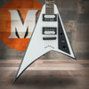 Jackson JS Series Rhoads JS32T - Amaranth Fingerboard - White with Black Bevels | Musician Madness