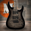 Jackson JS Series Dinky JS20 DKQ 2PT - Amaranth Fingerboard - Transparent Black Burst | Musician Madness