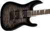Jackson JS Series Dinky JS20 DKQ 2PT - Amaranth Fingerboard - Transparent Black Burst | Musician Madness