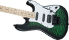 Jackson X Series Signature Adrian Smith SDXQM - Maple Fingerboard - Transparent Green | Musician Madness