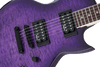 Jackson JS Series Monarkh SC JS22Q - Amaranth Fingerboard - Transparent Purple Burst | Musician Madness