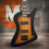 Jackson JS Series Kelly Bird Bass IV JS2 - Amaranth Fingerboard - Tobacco Burst | Musician Madness