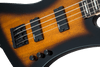 Jackson JS Series Kelly Bird Bass IV JS2 - Amaranth Fingerboard - Tobacco Burst | Musician Madness