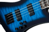 Jackson JS Series Kelly Bird JS3Q - Amaranth Fingerboard - Transparent Blue Burst | Musician Madness