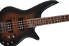 Jackson JS Series Spectra Bass JS3Q - Laurel Fingerboard - Dark Sunburst | Musician Madness