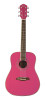 Oscar Schmidt OGHSP-A 1/2 Dreadnought Acoustic Guitar. Pink (OGHSP-A-U) | Musician Madness