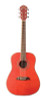 Oscar Schmidt OG1TR-A 3/4 Dreadnought Acoustic Guitar. Trans Red (OG1TR-A-U) | Musician Madness