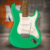 Oscar Schmidt OS-30-SFG-A Double Cut Solid Body 3/4 Electric Guitar. Surf Green (OS-30-SFG-A-U) | Musician Madness