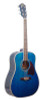 Oscar Schmidt OG2TBL-A Dreadnought Acoustic Guitar. Trans Blue (OG2TBL-A-U) | Musician Madness