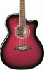 Oscar Schmidt OACEFTPB Auditorium Acoustic Electric Cutaway with Pre/Amp. Trans Purple (OACEFTPB-A-U) | Musician Madness