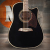 Oscar Schmidt OG2CEB-A Dreadnought Cutaway Acoustic Electric Guitar. Black (OG2CEB-A-U) | Musician Madness
