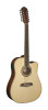 Oscar Schmidt OD312CE-A Dreadnought (12 String) Cutaway Acoustic Electric Guitar. Natural Spruce (OD312CE-A-U) | Musician Madness