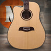 Oscar Schmidt OD312CELH-A Dreadnought (12 String) Cutaway Lefty Acoustic Electric Guitar. Natural (OD312CELH-A-U) | Musician Madness