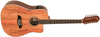 Oscar Schmidt OD312CESM-R Dreadnought (12 String) Cutaway Acoustic Electric Guitar. Spalted Maple (OD312CESM-A-U) | Musician Madness